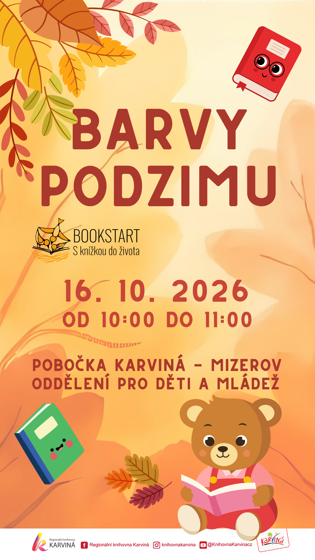 Bookstart - S knížkou do života: Barvy podzimu